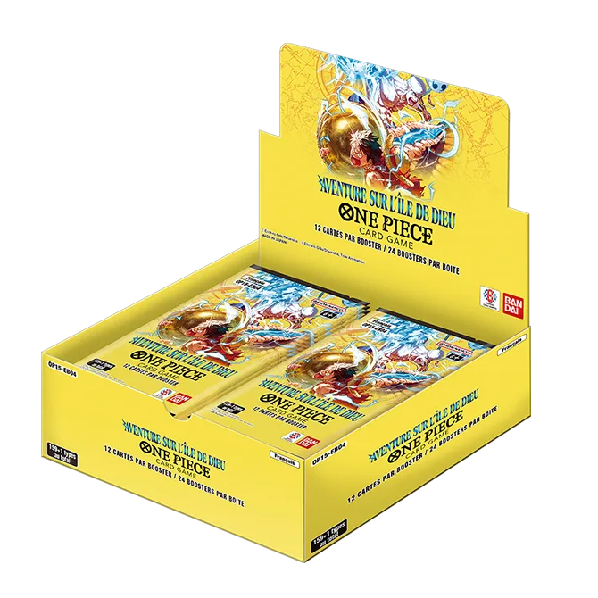 One Piece Card Game – Display OP-15 - Aventure sur l'île de dieu – Version Anglaise
